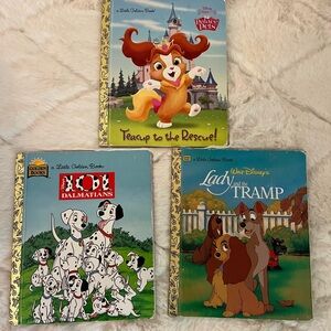 Little Golden Books Bundle | Teacup, 101 Dalmatians, Lady & the Tramp